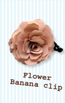 Flower Banana clip